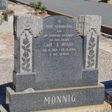 MONNING Carl J. 1894-1946