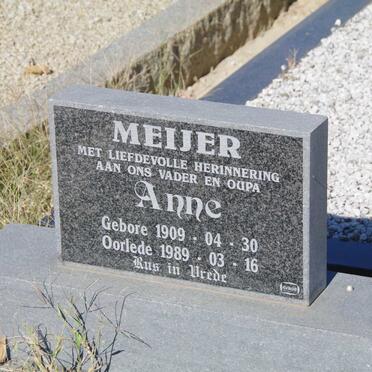 MEIJER Anne 1909-1989