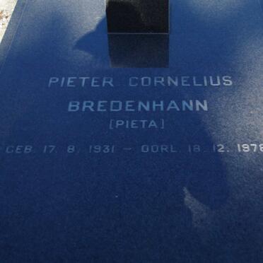 NEFDT Magdalena Maria nee BREDENHANN 1927-1987 :: BREDENHANN Pieter Cornelius 1931-1978 