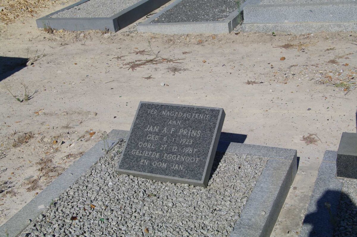 PRINS Jan A.F. 1923-1987