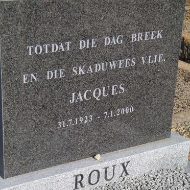 ROUX Jacques 1923-2000