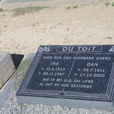 TOIT Dan, du 1911-2000 &amp; Ina 1913-1997