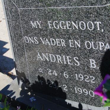 VISSER Andries B. 1922-1990