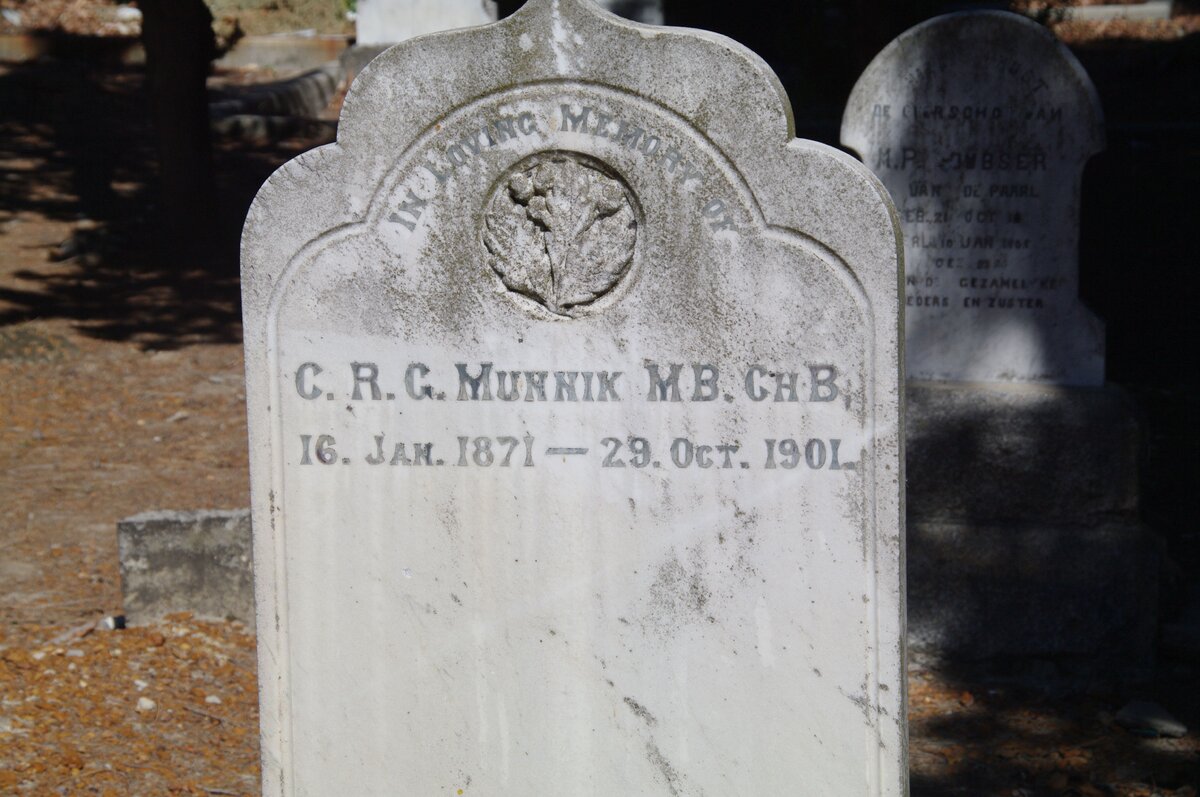 MUNNIK C.R.G. 1871-1901