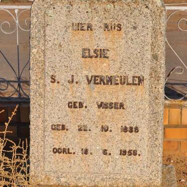 VERMEULEN Elsie S.J. nee VISSER 1888-1958