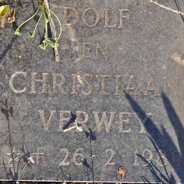 VERWEY Dolf 1989-1989 :: VERWEY Christiaan 1989-1989