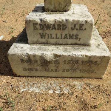 WILLIAMS Edward J.E 1904-1905