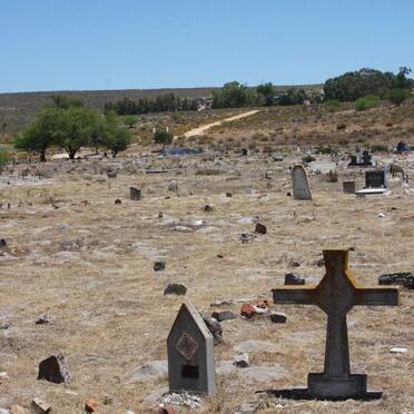 Western Cape, CLANWILLIAM, Vrede Oord, cemetery