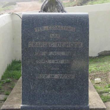 KOCK Charl G., de 188?-19??