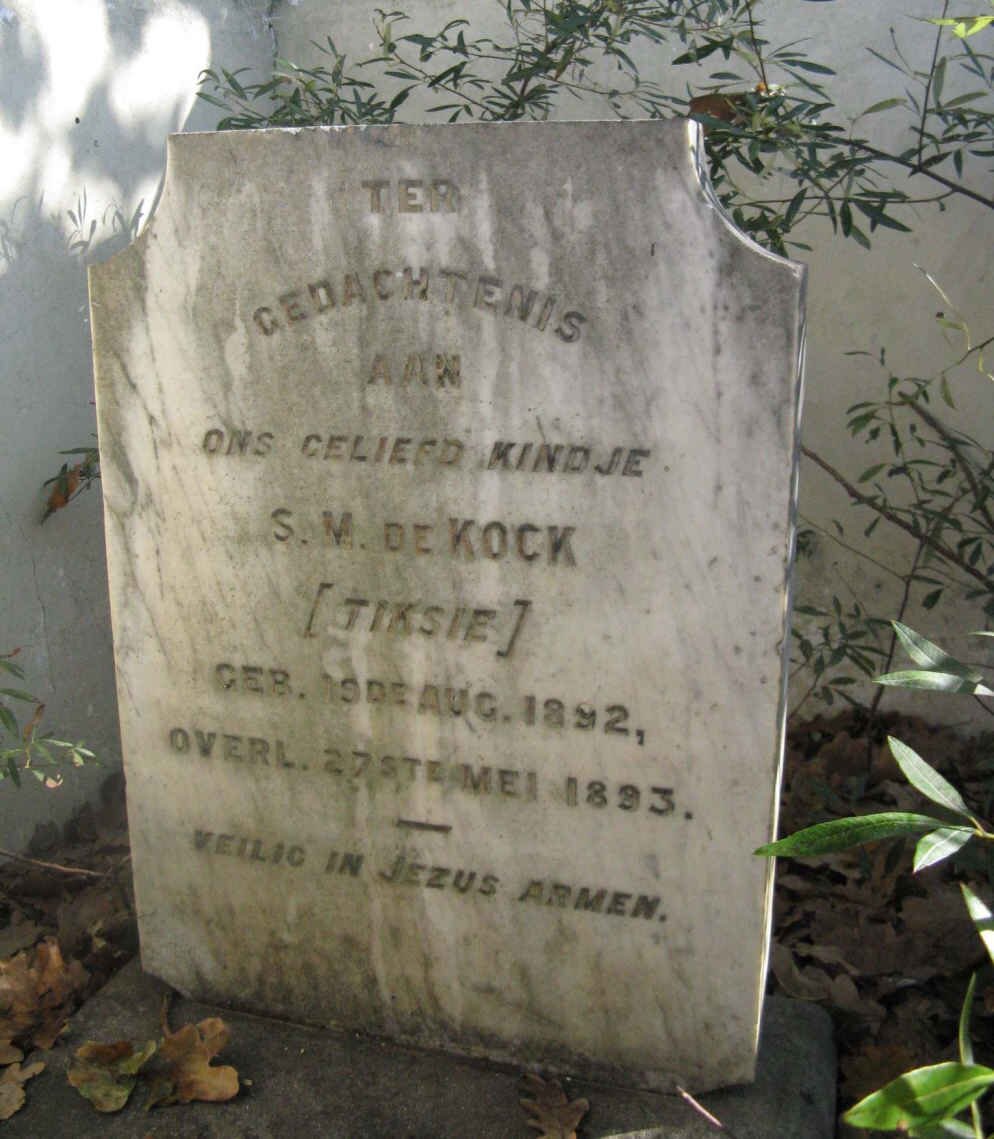 KOCK S.M., de 1892-1893