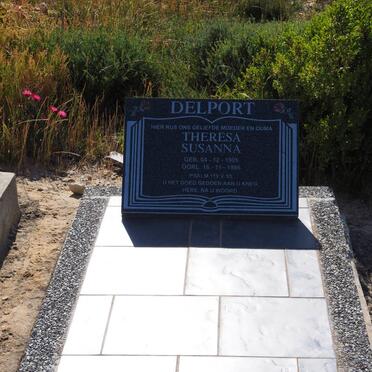 DELPORT Theresa Susanna 1905-1986