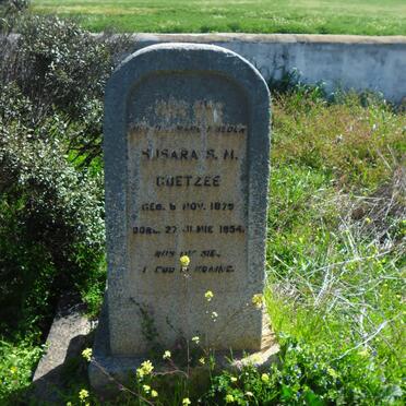 Western Cape, CALEDON district, Rietkuil 395, Rietpoel farm cemetery