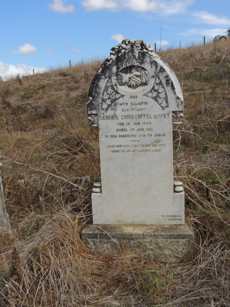 WET Hendrik Christoffel, de 1833-1911