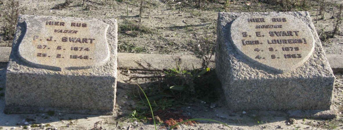SWART P.J. 1874-1948 &amp; S.E. LOURENS 1879-1983