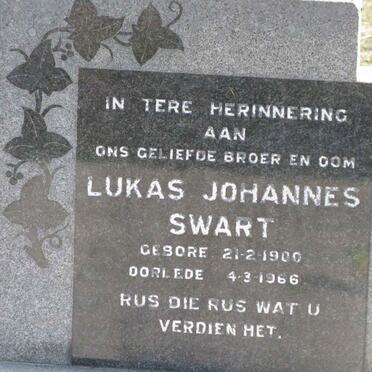 SWART Lukas Johannes 1900-1966