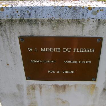 PLESSIS W.J., du 1927-1996