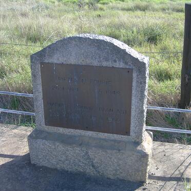 FOURIE Pieter M. 1881-1948 &amp; Maria E. VAN AS 1891-1960