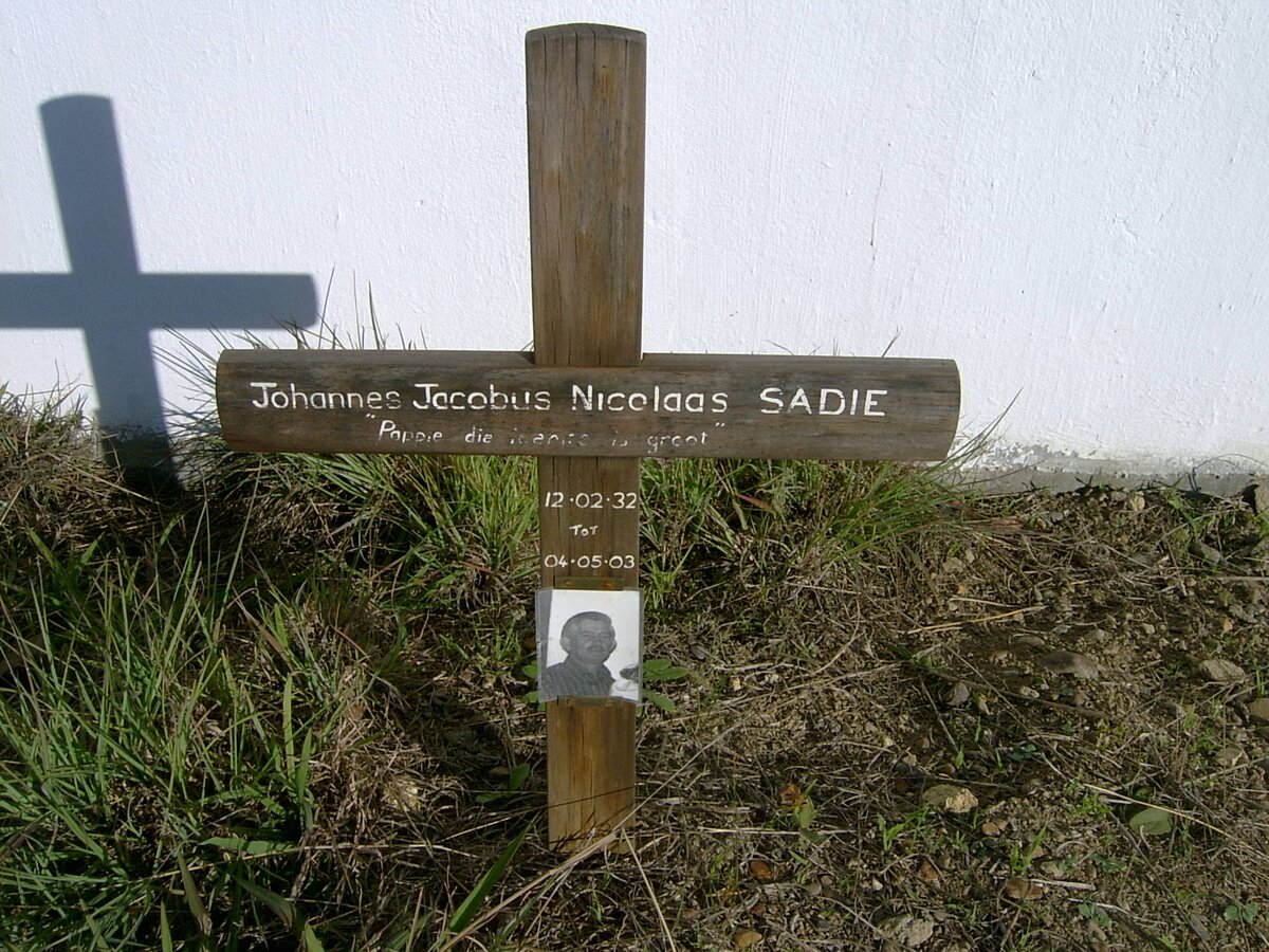 SADIE Johannes Jacobus Nicolaas 1932-2003