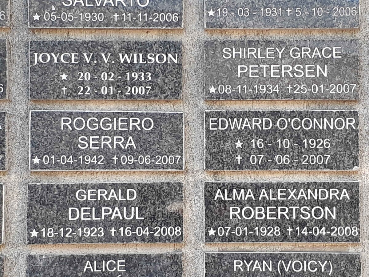21. Memorial Wall