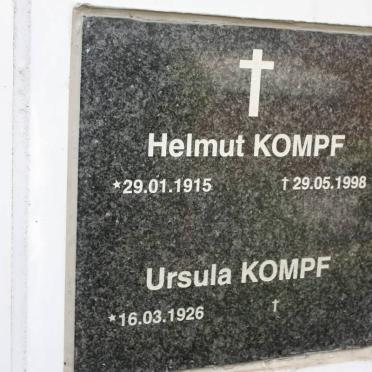 KOMPF Helmut 1915-1998 &amp; Ursula 1926-