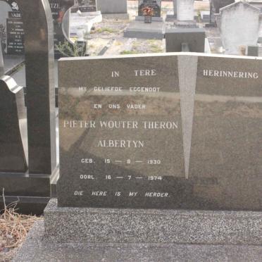 ALBERTYN Pieter Wouter Theron 1930-1974