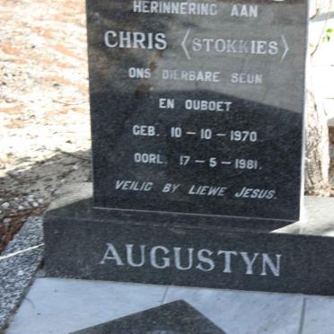 AUGUSTYN Chris 1970-1981