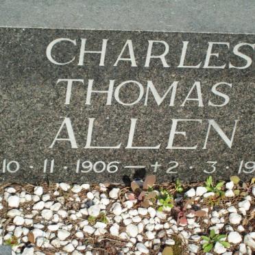 ALLEN Charles Thomas 1906-1977 &amp; Maud Elizabeth MATTHEWS 1910-1988