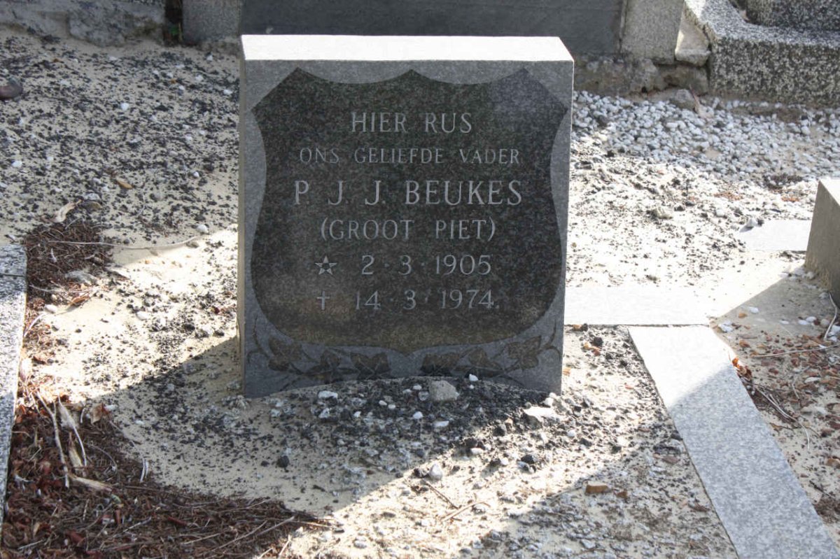 BEUKES P.J.J. 1905-1974