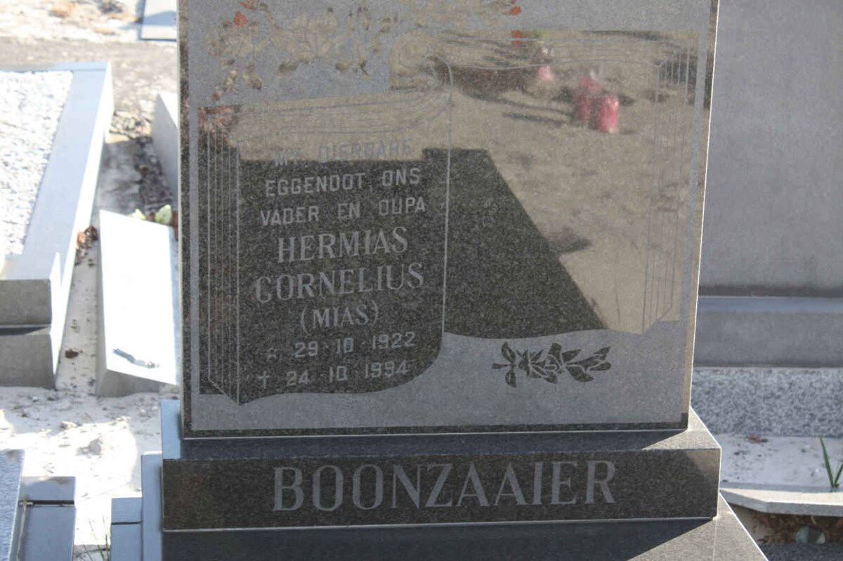 BOONZAAIER Hermias Cornelius 1922-1994