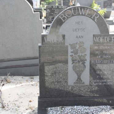 BOUWER Margaretha Maria 1903-1973