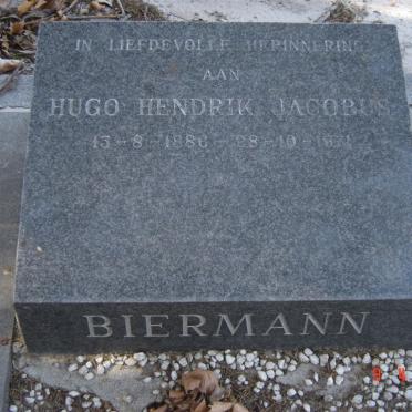 BIERMANN Hugo Hendrik Jacobus 1886-1931