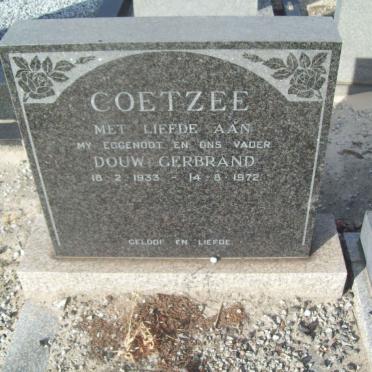 COETZEE Douw Gerbrand 1933-1972