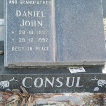 CONSUL Daniel John 1937-1992