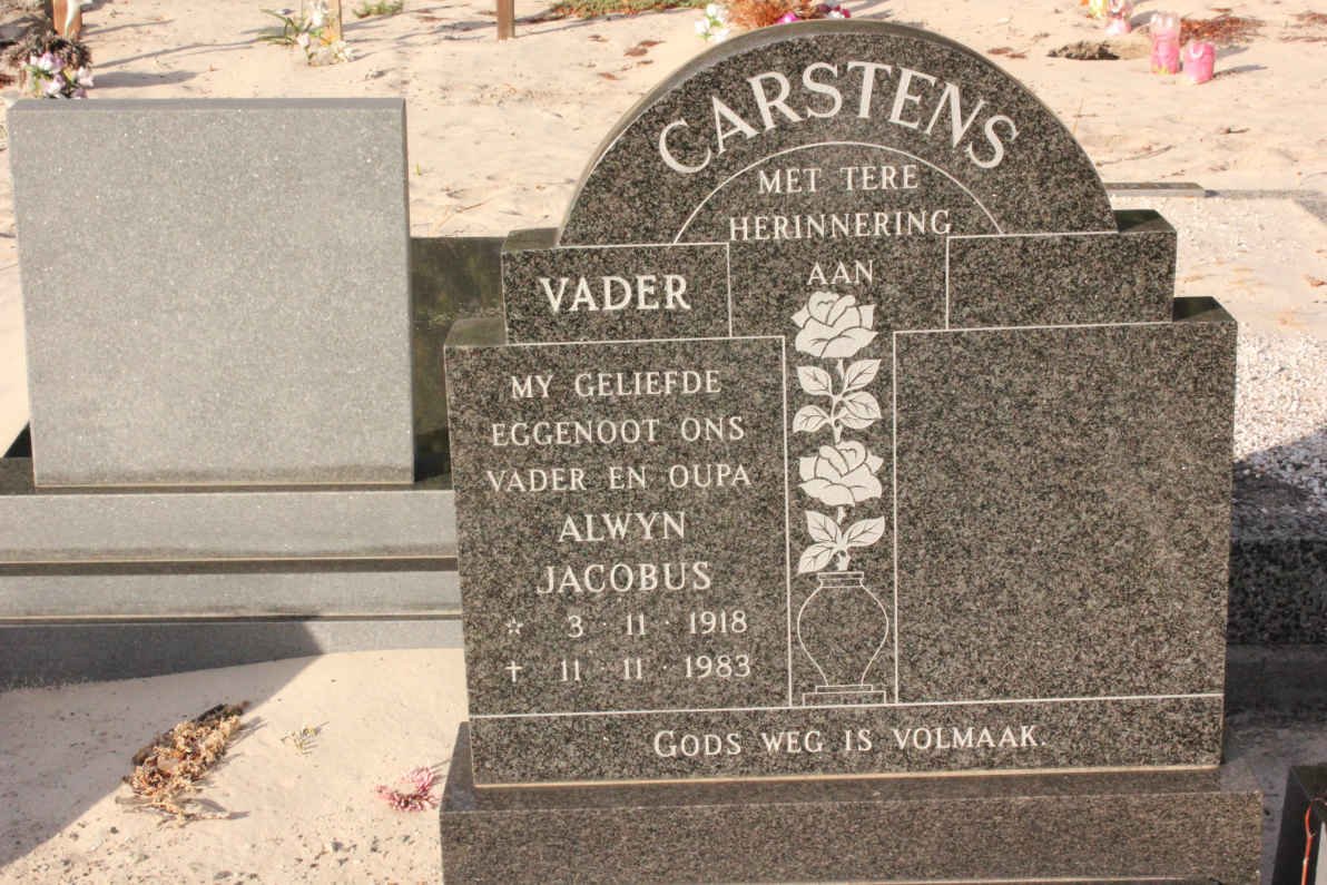 CARSTENS Alwyn Jacobus 1918-1983
