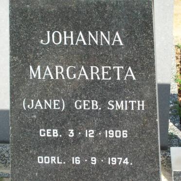 COMBRINCK Hendrik Petrus Arnoldus 1905-1983 &amp; Johanna Margareta SMITH 1906-1974