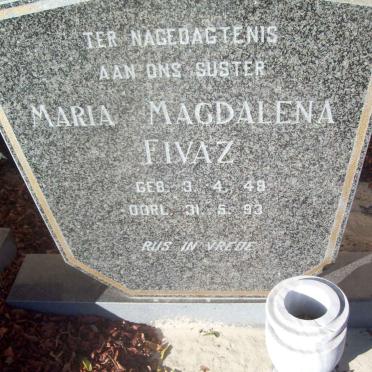 FIVAZ Maria Magdalena 1948-1993
