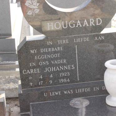 HOUGAARD Carel Johannes 1923-1984