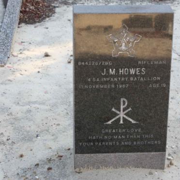 HOWES J.M. -1987