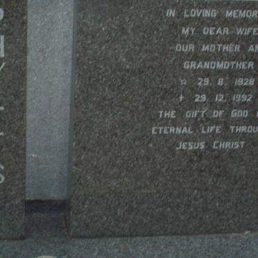 JACOBS Phyllis 1928-1992