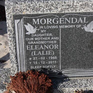 MORGENDAL Eleanor 1960-2011