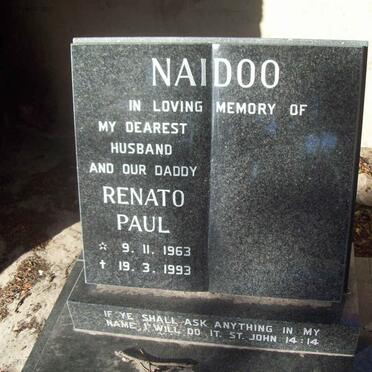 NAIDOO Renato Paul 1963-1993