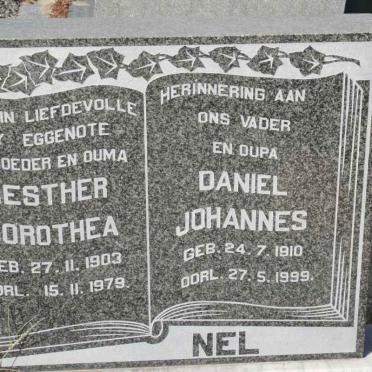 NEL Daniel Johannes 1910-1999 &amp; Hester Dorothea 1903-1979