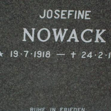 NOWACK Josefine 1918-1993