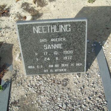 NEETHLING Sannie 1908-1972