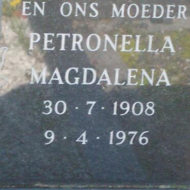 NIEMAND Sybrand Johannes 1901-1980 &amp; Petronella Magdalena 1908-1976