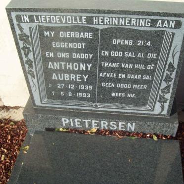 PIETERSEN Anthony Aubrey 1939-1993
