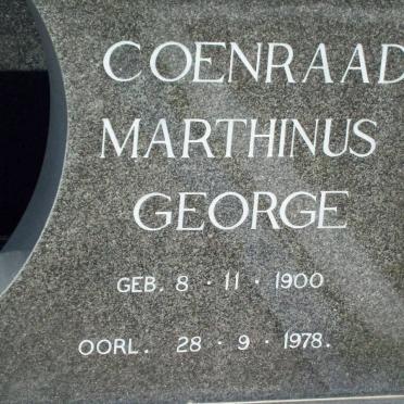 POOL Coenraad Marthinus George 1900-1978 &amp; Jacoba Wilhelmina JANSE VAN RENSBURG 1914-1977