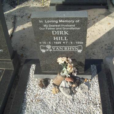 RHYN Dirk Hill, van 1929-1998