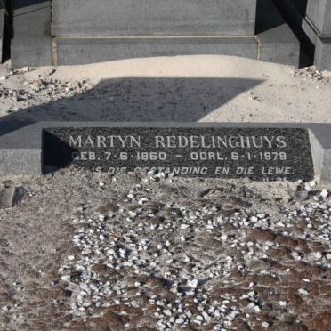 REDELINGHUYS Martyn 1960-1979