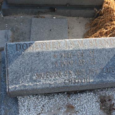 STANDER Dorethea J.S.M. 1918-1999